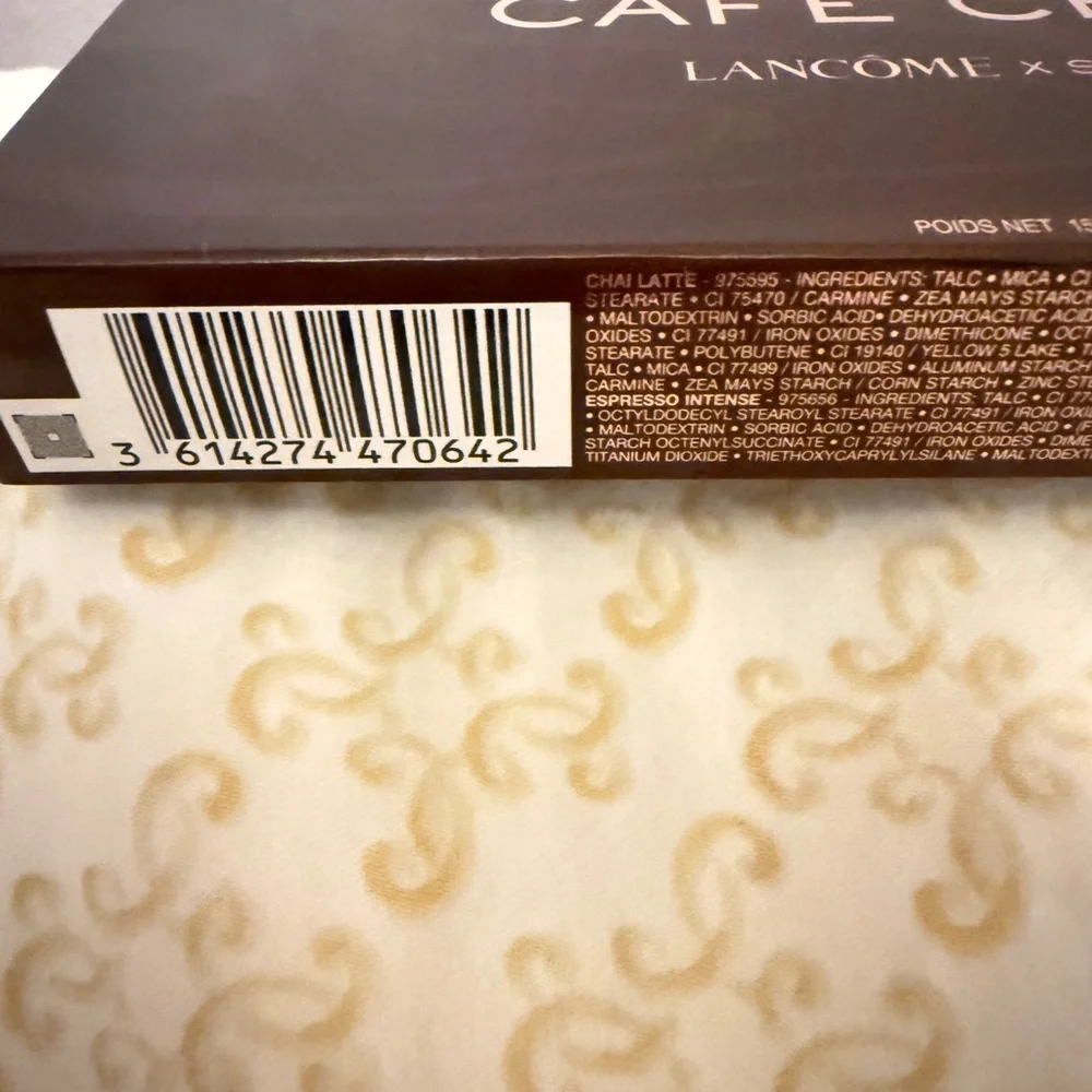 Lancôme Idôle Café Crush NEW Eyeshadow Palette never touched